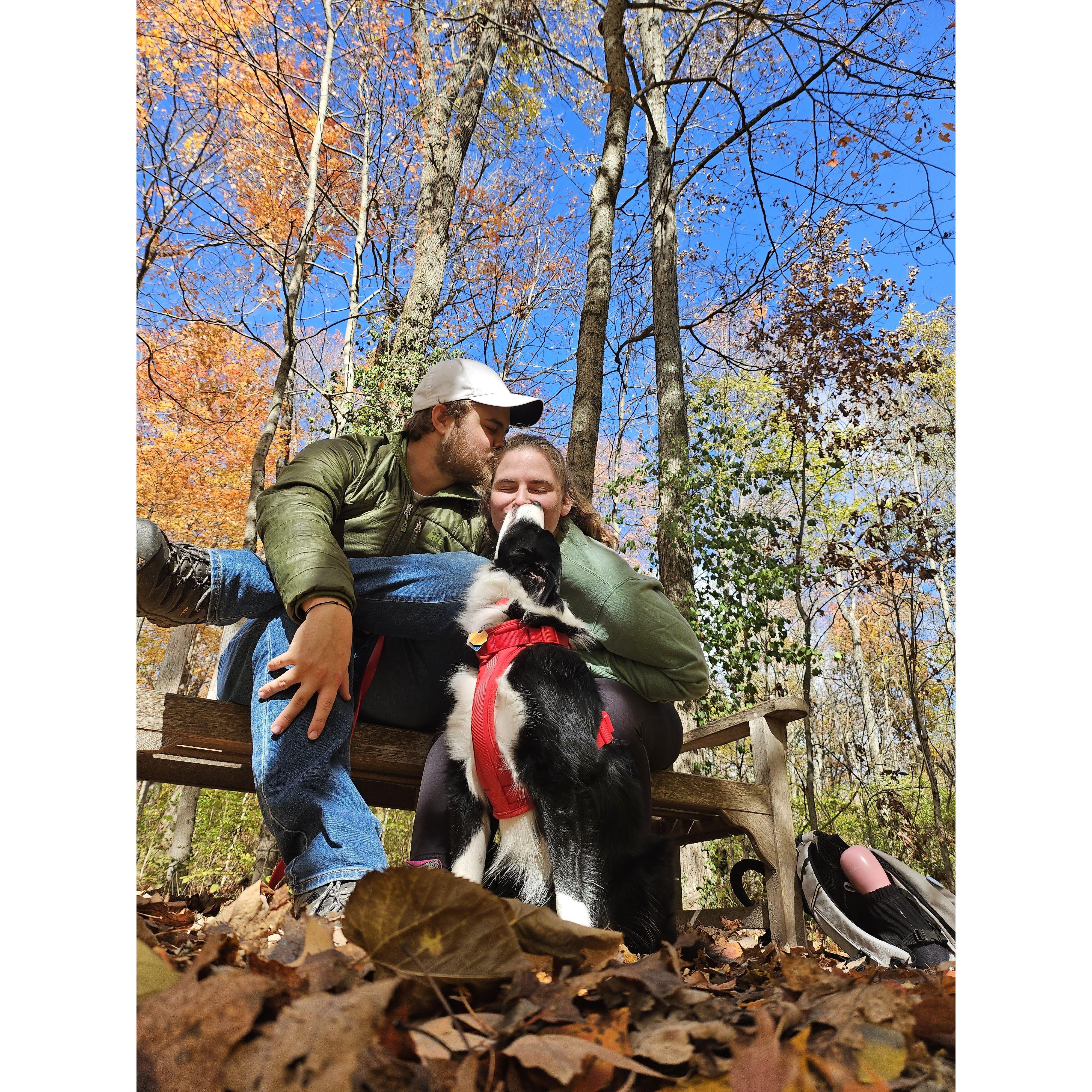 Enjoying the Metropark!