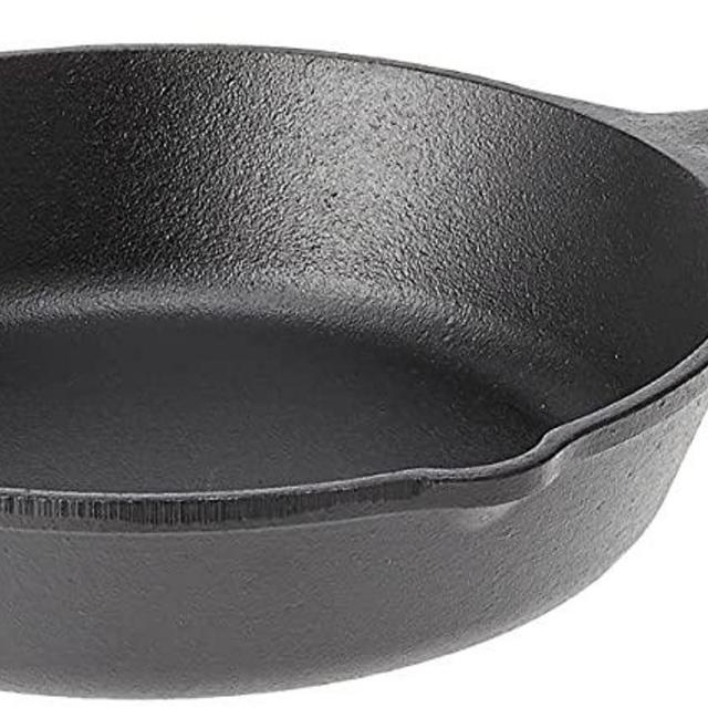 Lodge Wildlife Series-8" Cast Iron Skillet with Duck Scene, 8", Black