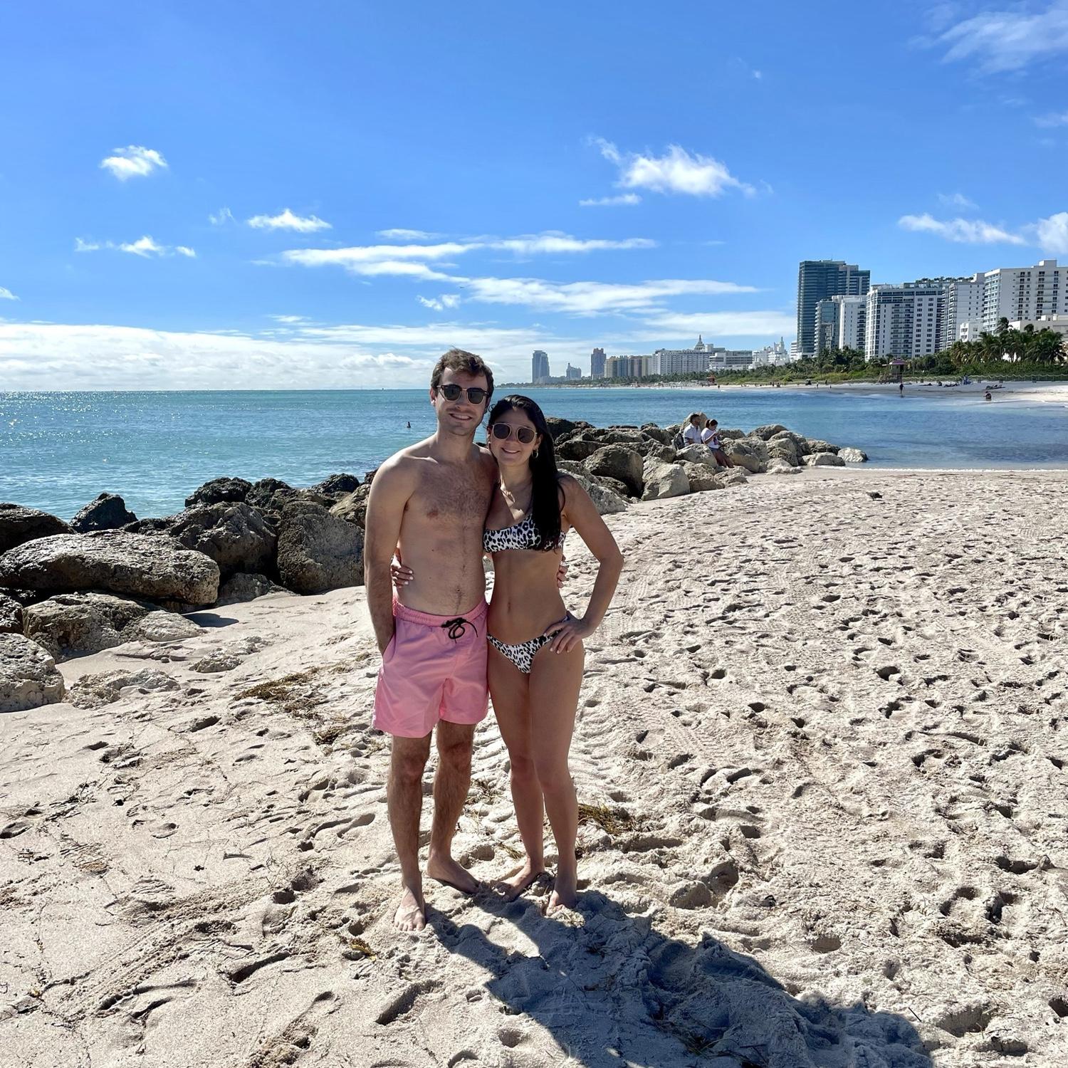 Our first trip together, Florida, October 2021