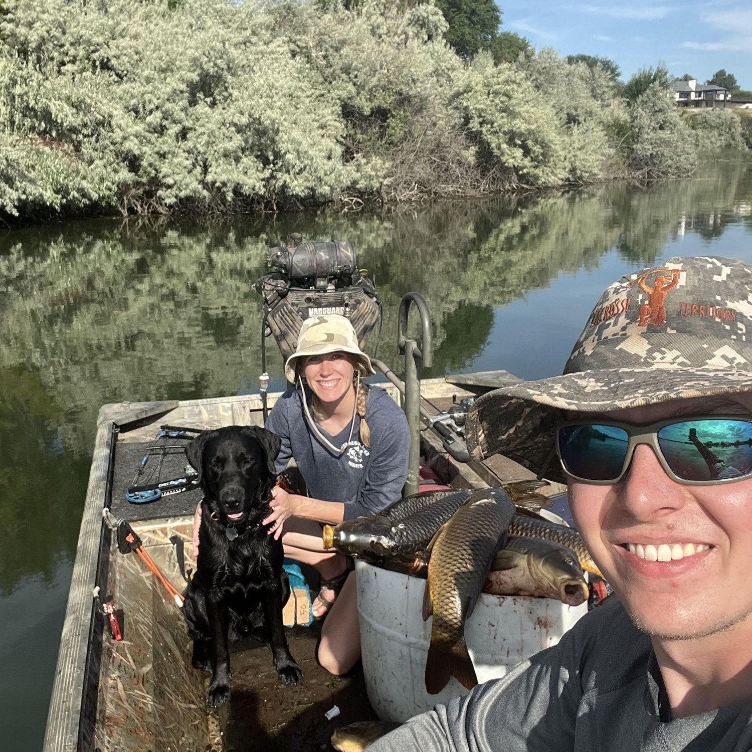 Carp fishing w/ Ryder!