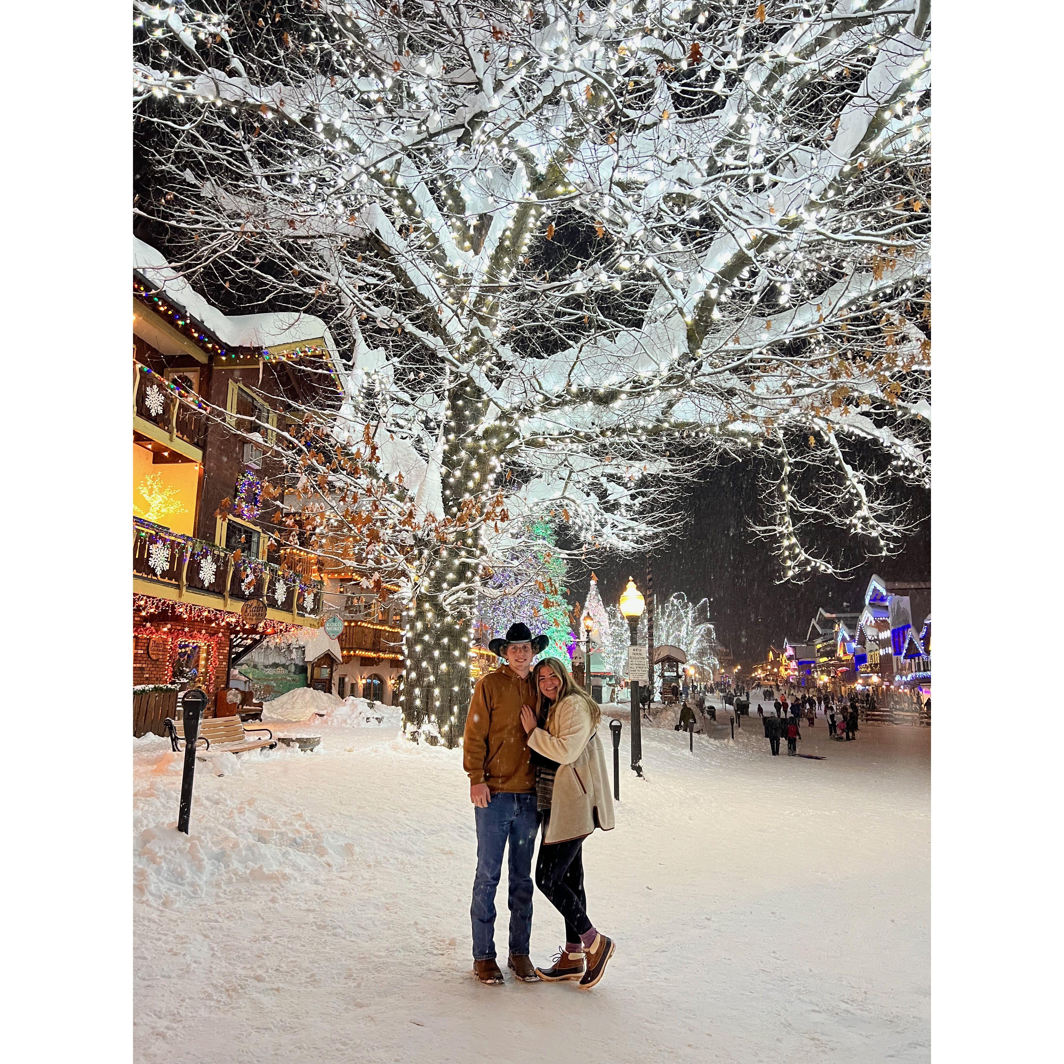 Our first annual trip to Leavenworth (this is where Kyler proposed)