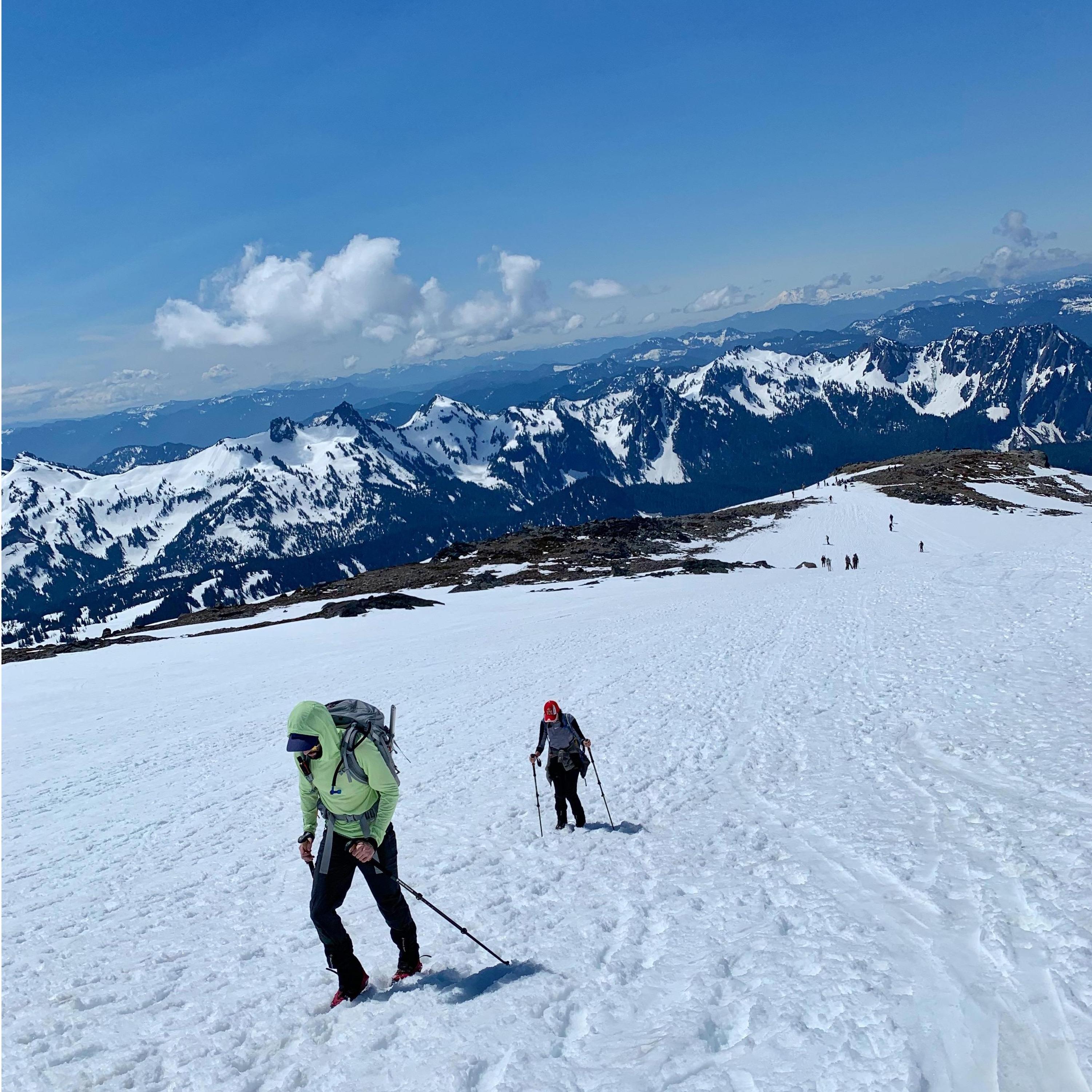 Hiking Camp Muir!