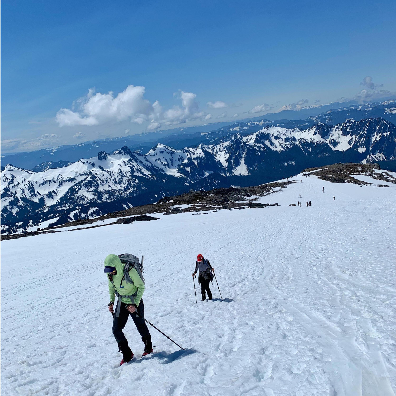 Hiking Camp Muir!