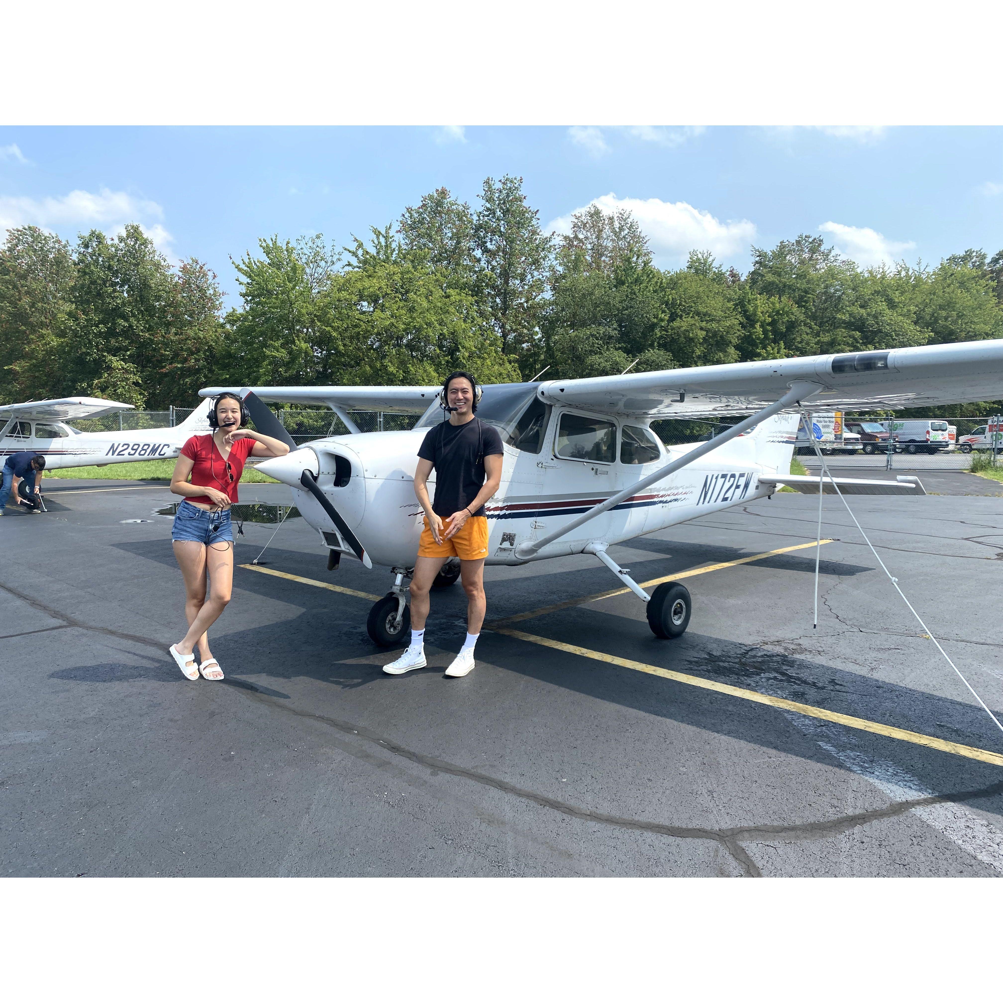 Flight lessons together in NJ!
