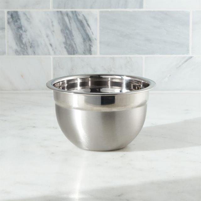 Crate and Barrel | Stainless Steel .75-Quart Bowl