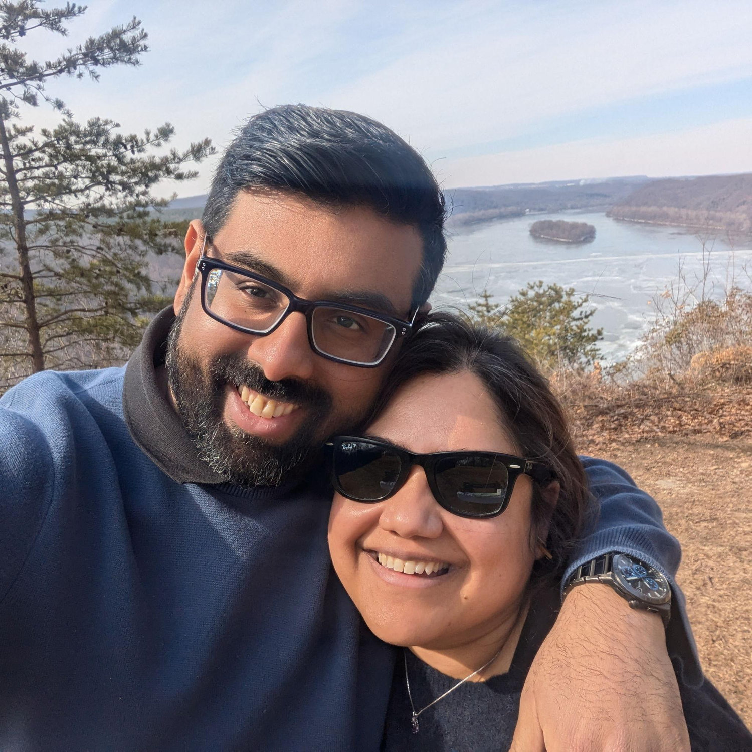 Revisiting our fourth date spot for the view!
