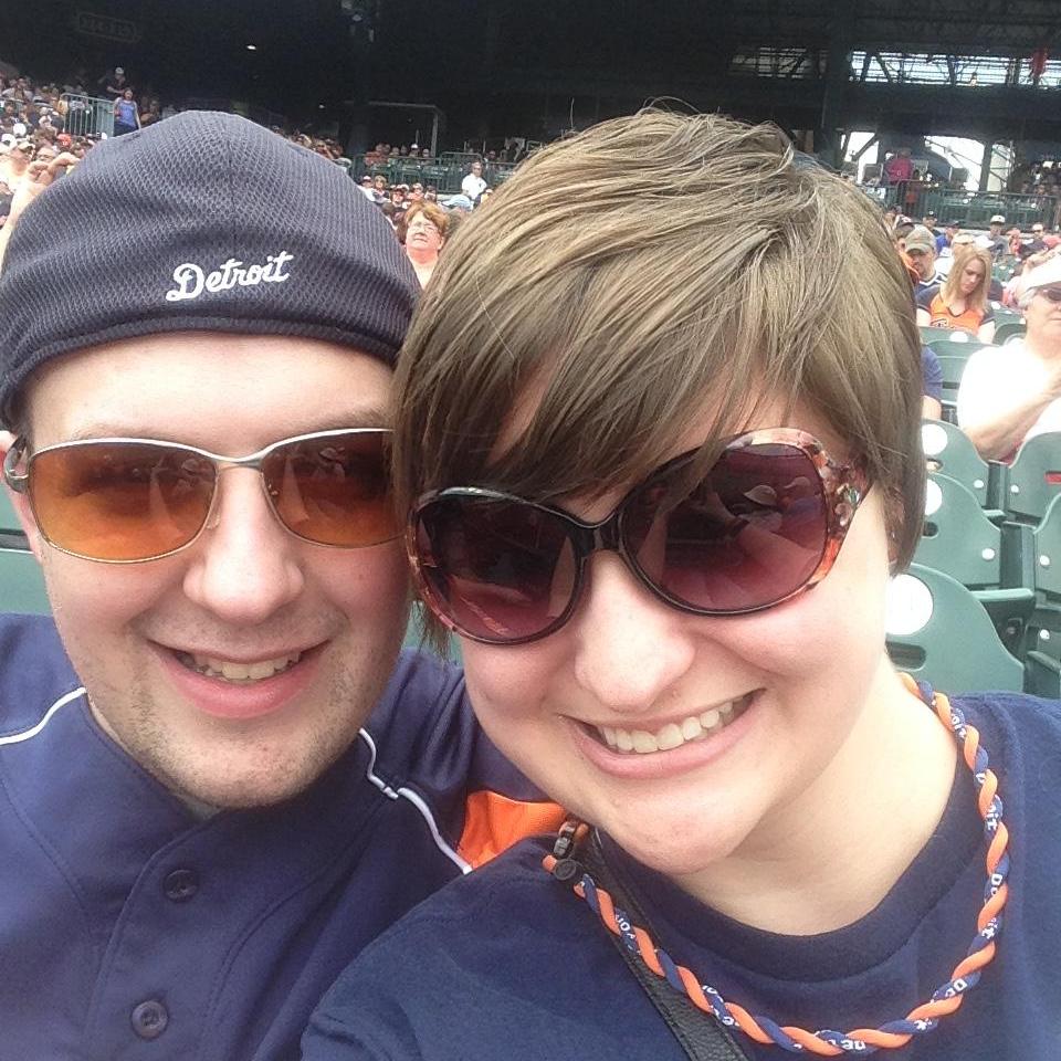 Our first Detroit Tigers Game