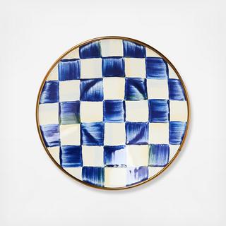 Royal Check Stainless Steel Tea Glass Saucer