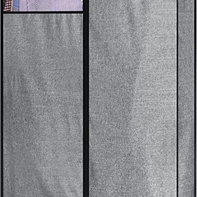 MISSLO 43" Heavy Duty Hanging Garment Bags for Travel Suit Bag for Men Waterproof Oxford Fabric Suit Cover for Traveling Monogrammed Closet Clothes Storage