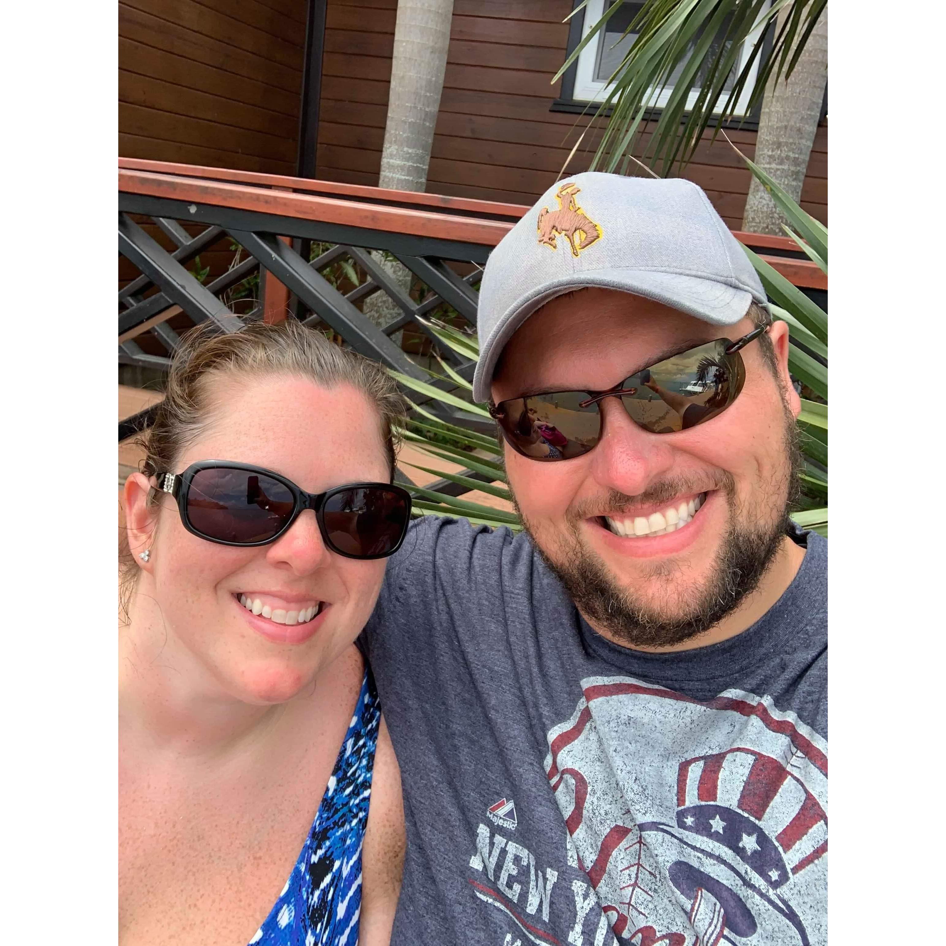 Waiting on dolphins!