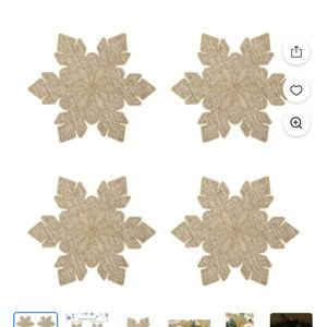 Snowflake Placemats