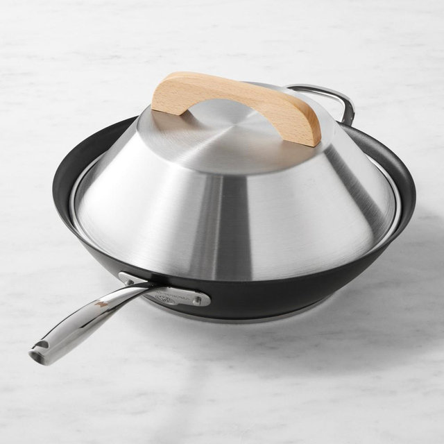 Williams Sonoma Signature Thermo-Clad™ Nonstick Wok & Wok Lid