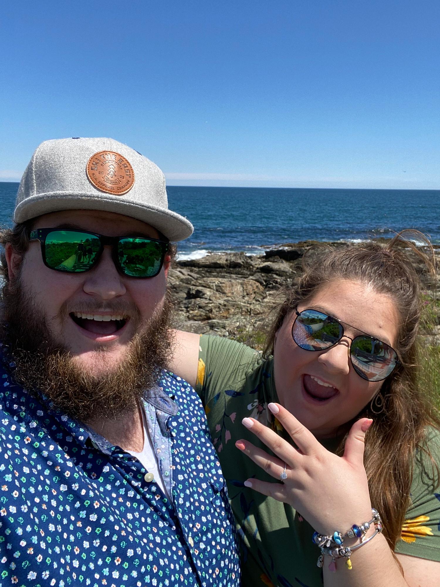 We got engaged!