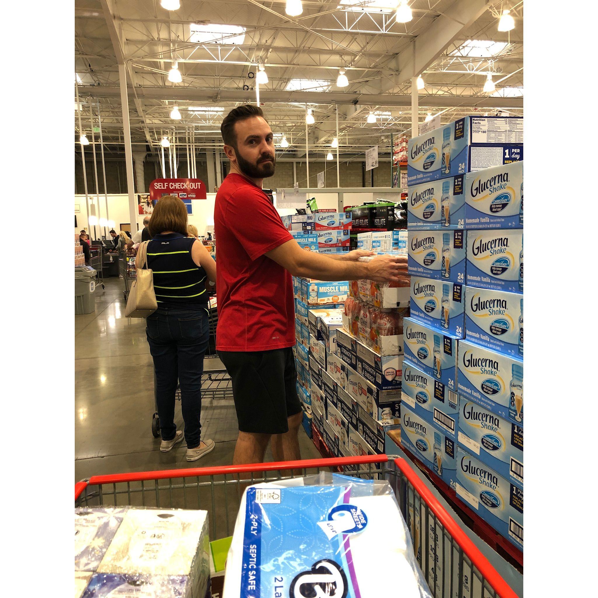 Fun fact: The first date Bill ever took Olivia on was to Costco