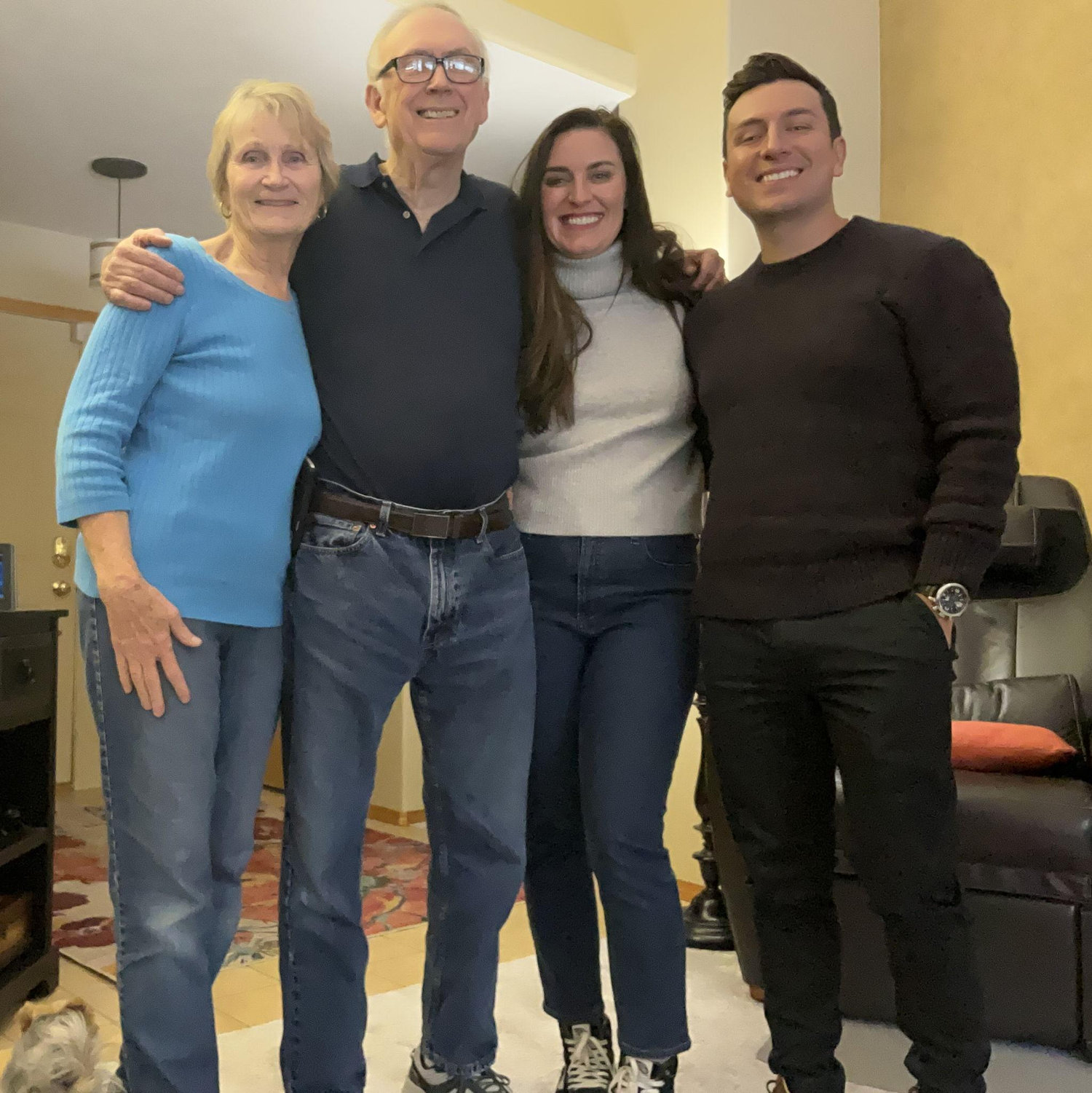 Visiting Krystin's Grandparents in Spokane, WA!