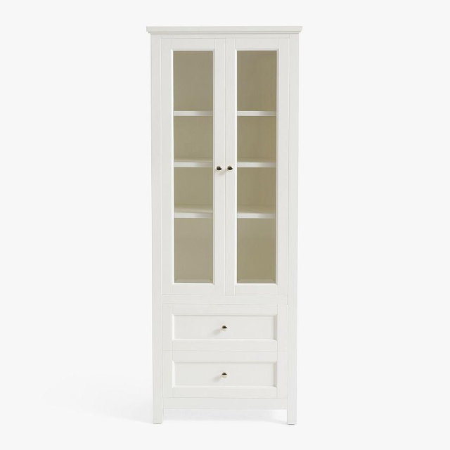 Classic Storage Bath Cabinet, Classic Bright White