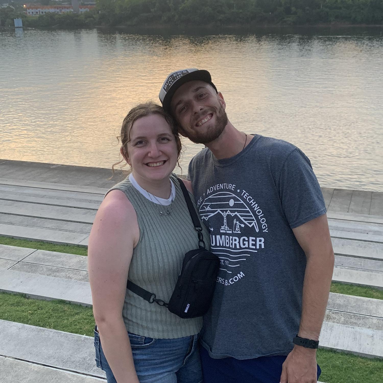 We’re both goofy… but he shows it more in public.
