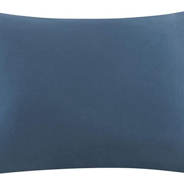 ZIMASILK 100% Mulberry Silk Pillowcase for Hair and Skin Health,Both Sides 19 Momme Silk,1pc (Queen 20''x30'', Blue Haze)
