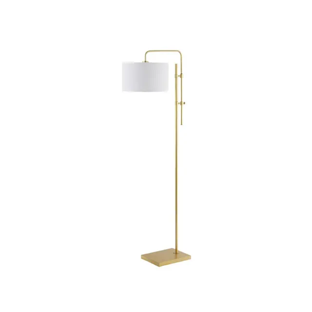 Idra Extendable Floor Lamp - FLL4126 - Gold - Safavieh