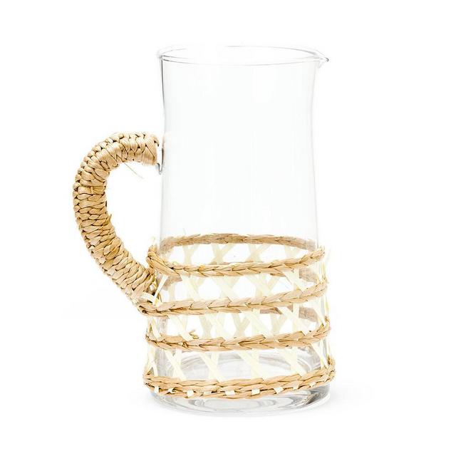 Island Wrapped Pitcher Large White