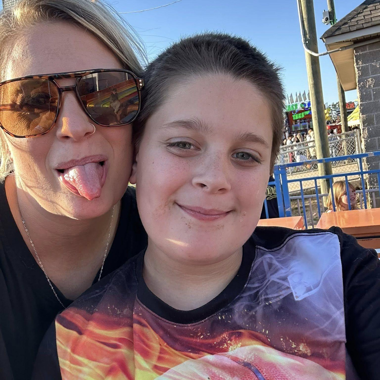 Jenny and Colton at Carolina Coastal Fair