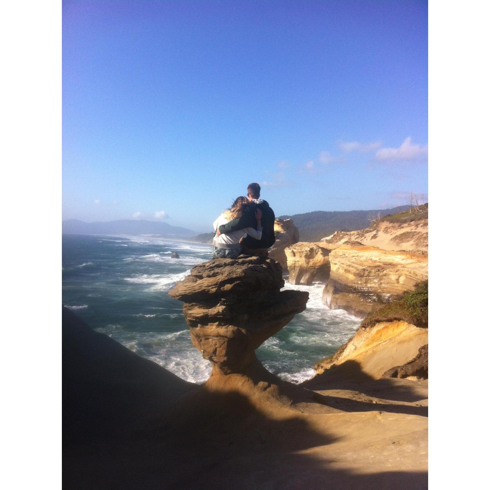 2015 - our first weekend getaway and where we fell in love. Cape Kiwanda - Pacific City, OR