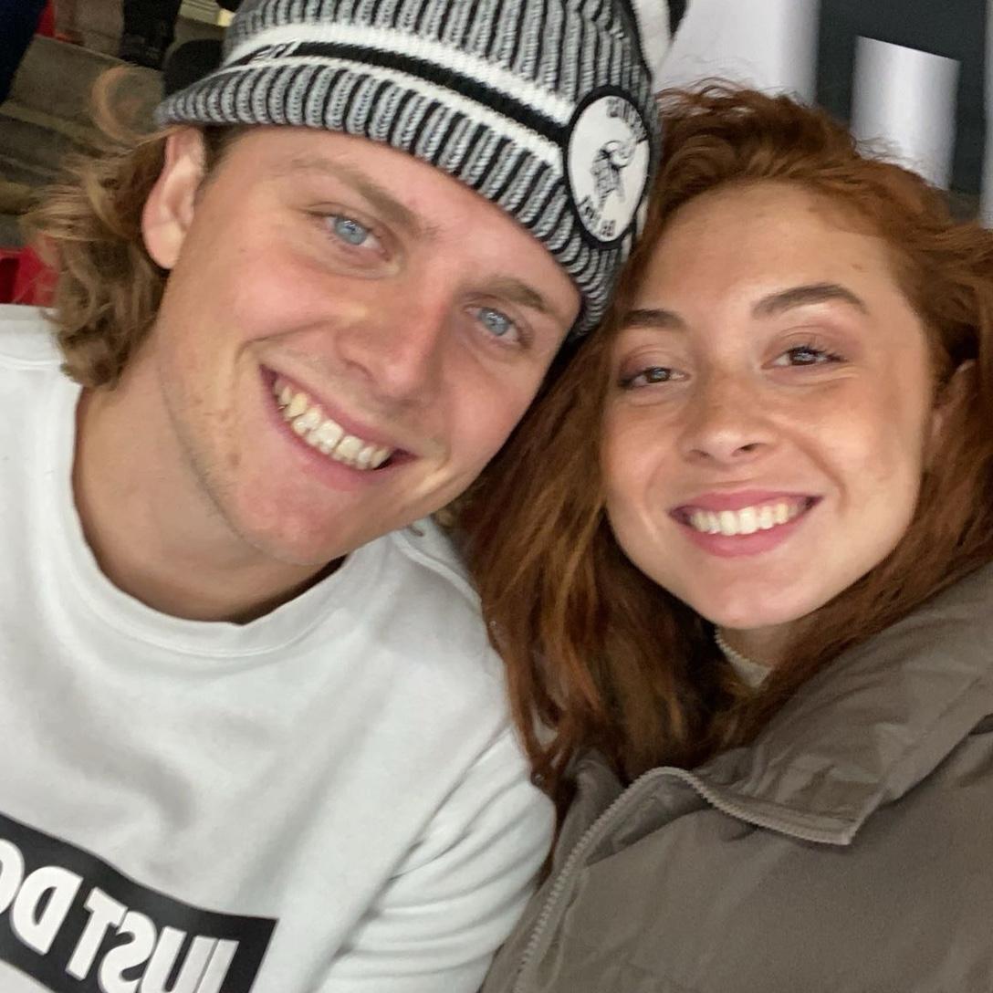 Cheering on the Waterloo Blackhawks 🏒