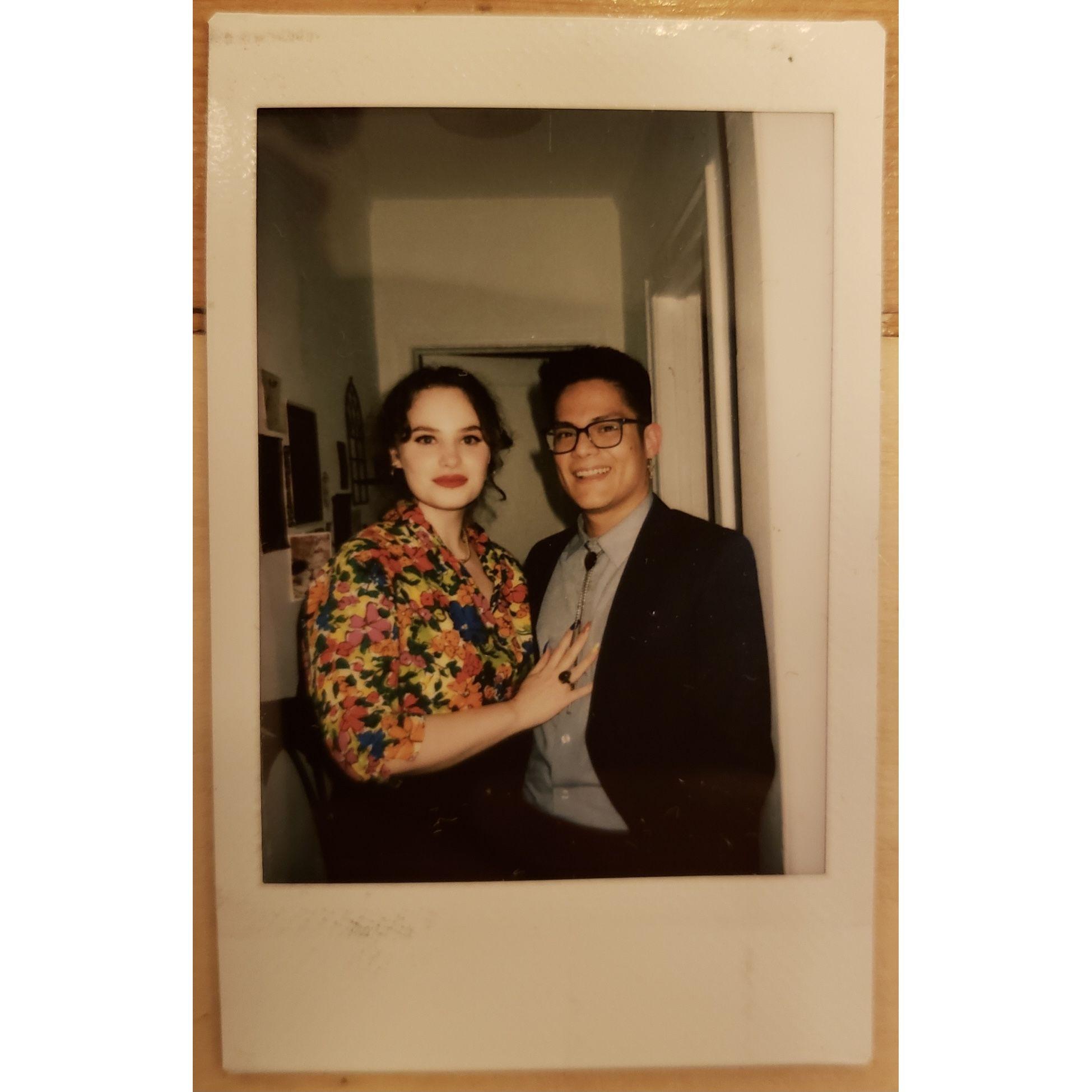 Our first Passover together