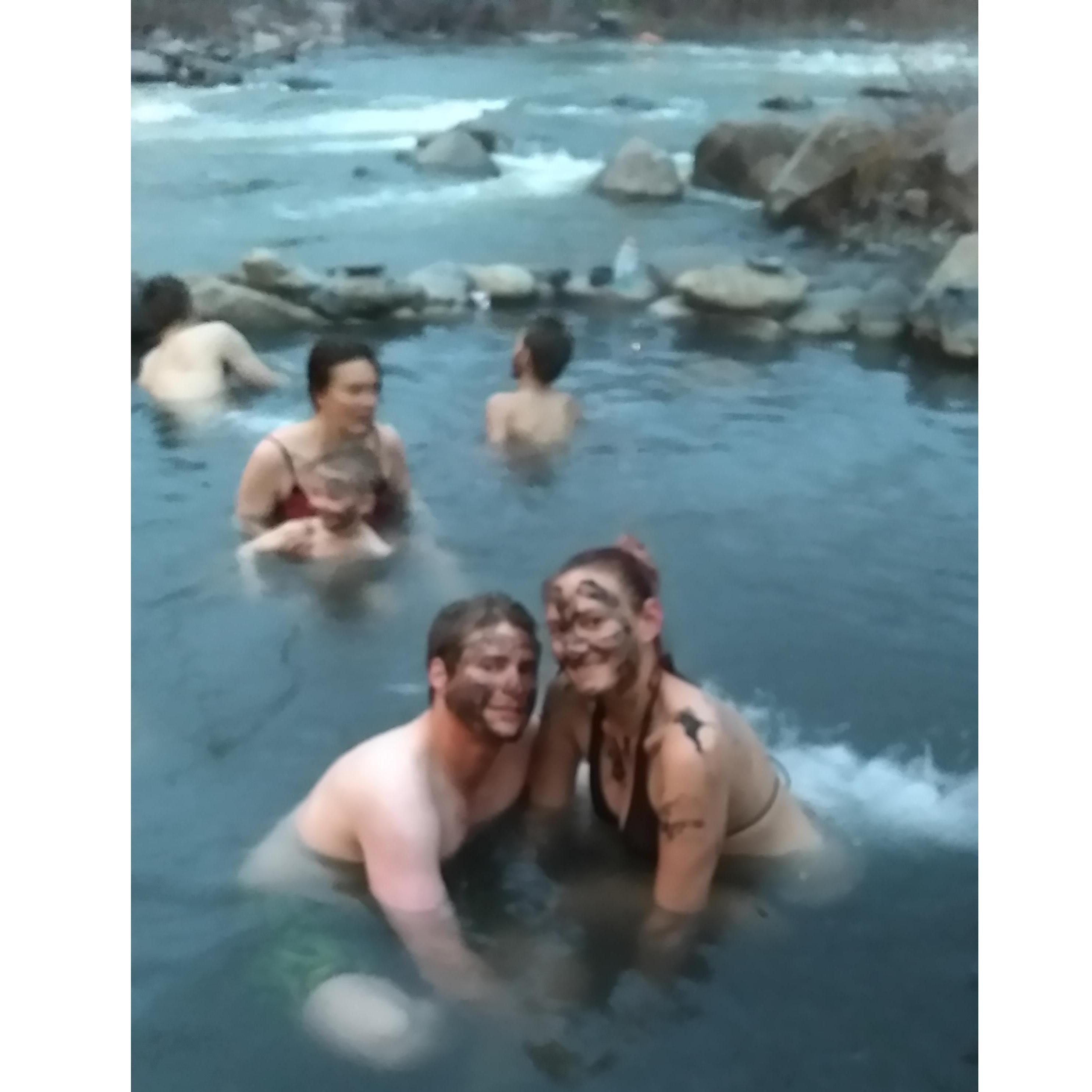 Mudd Masks at the Hippy Dip