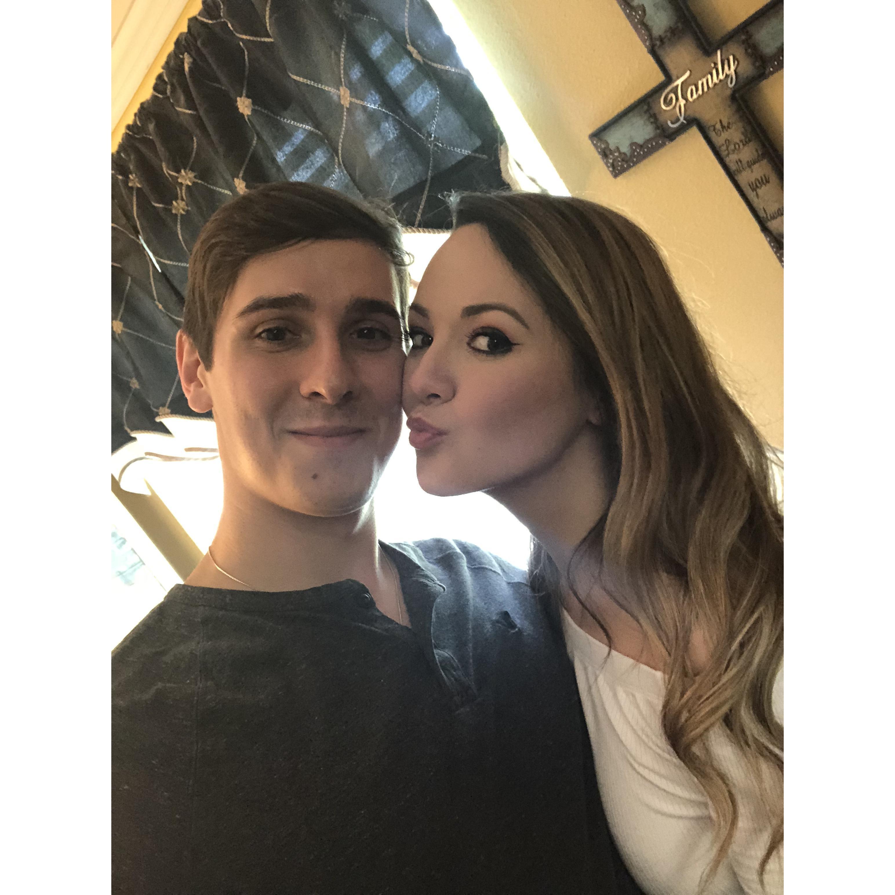 Boyfriend family crawfish boil May 2018