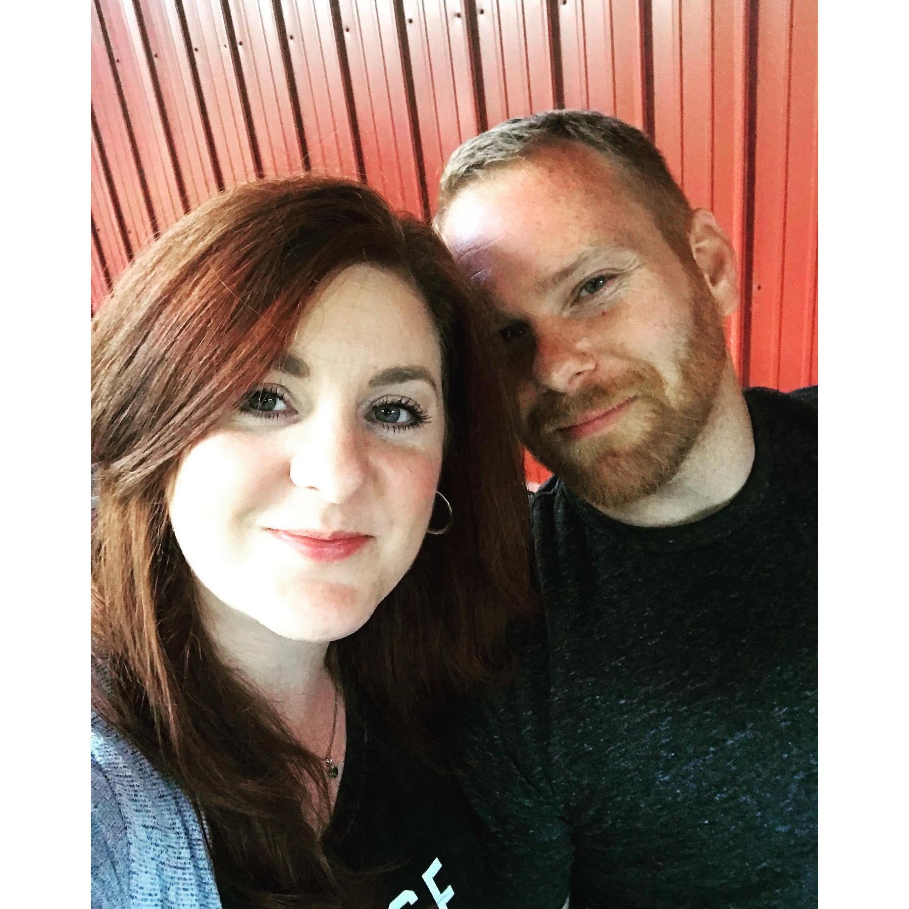 Visiting Joe's stomping grounds for the first time. It was great to meet his family!