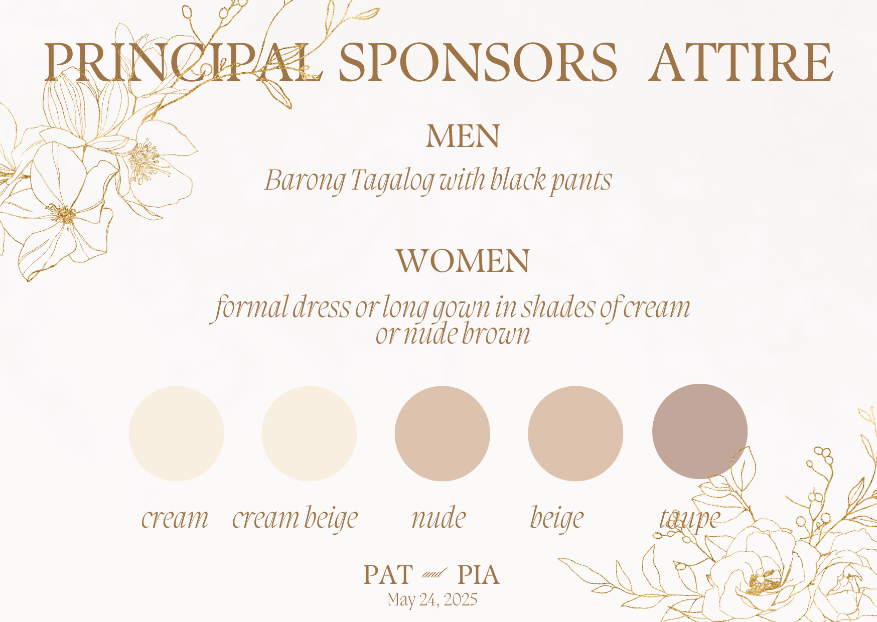 The Wedding Website of Patrick M. Dy Teves and Pia Patricia L. Olegario