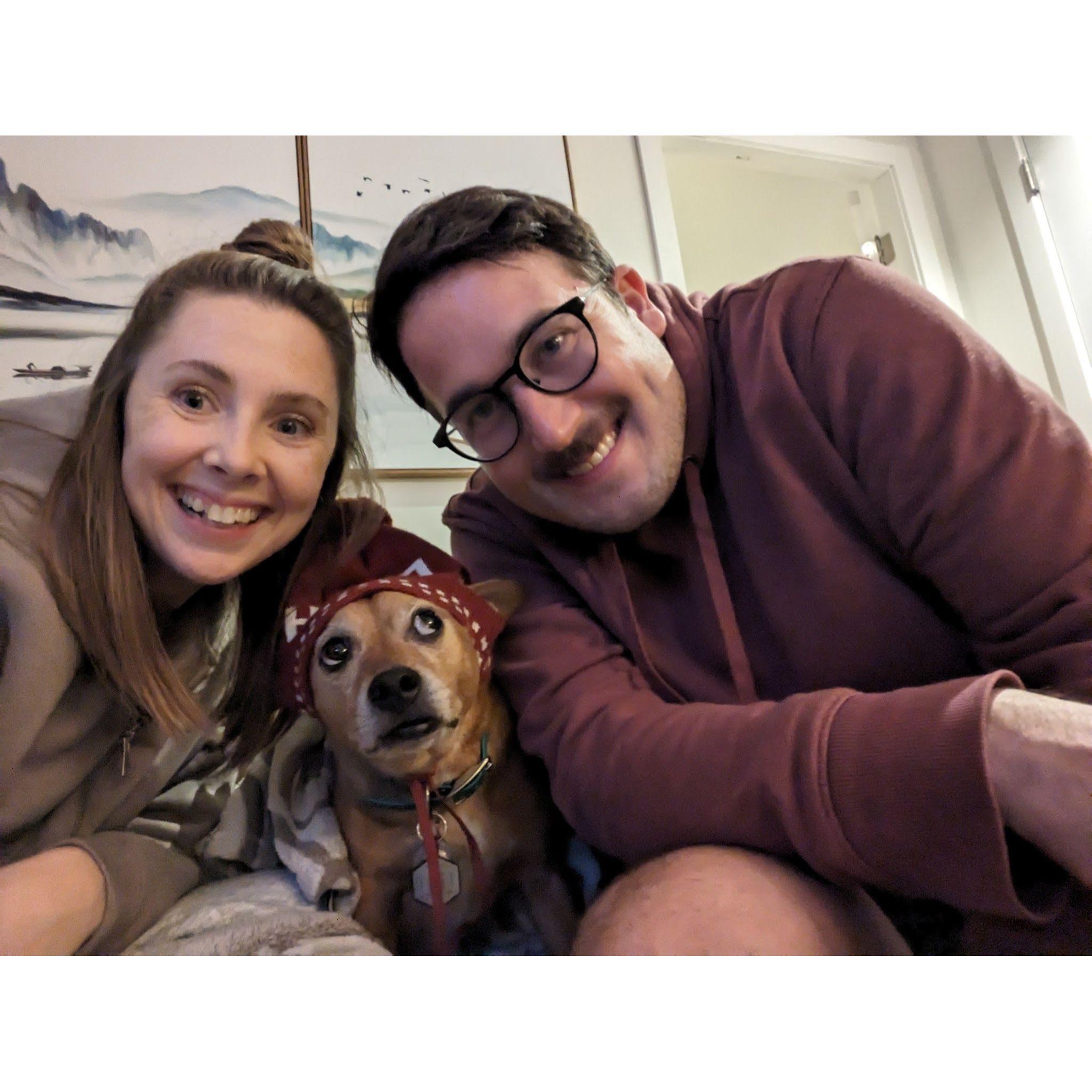 Spending Christmas together in Whistler