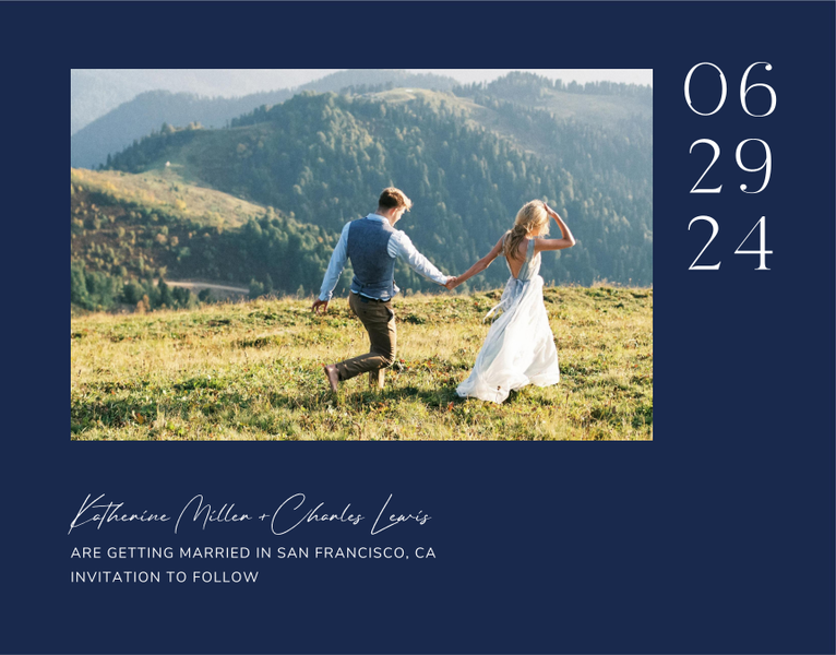 Brockway Photo | Naval | Zola Save The Dates