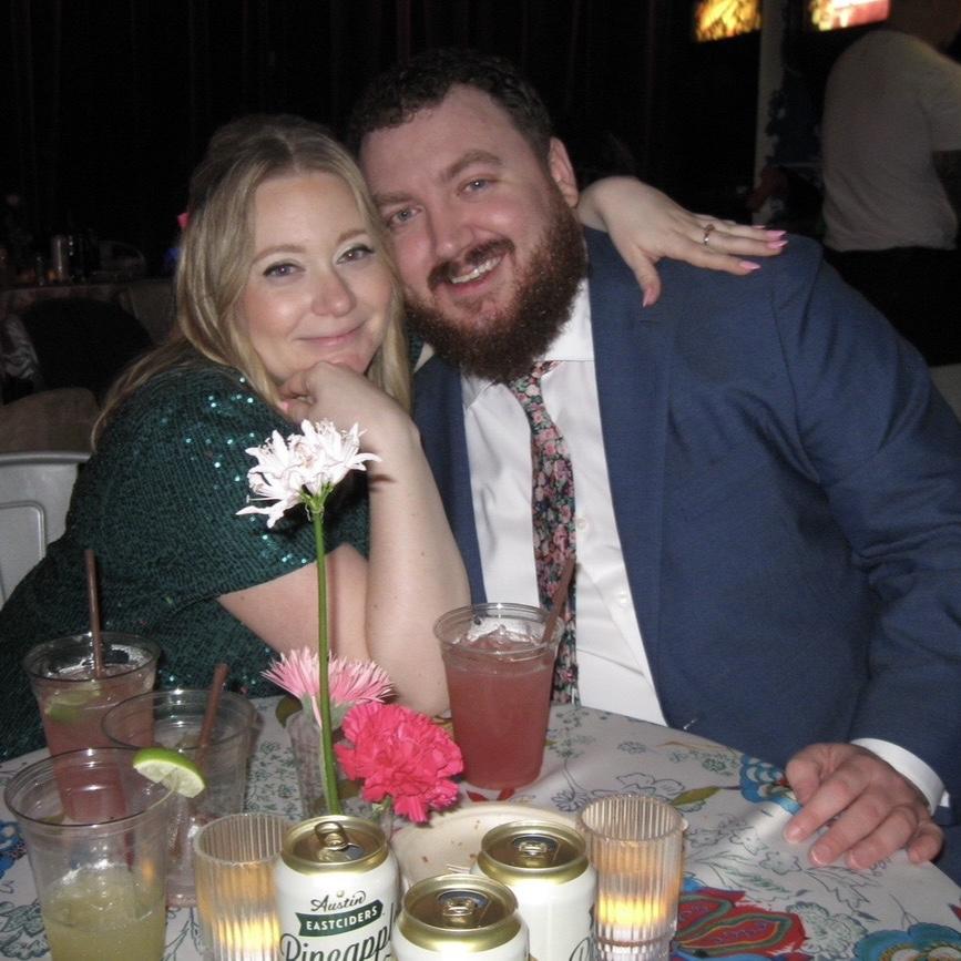 At our dear friends Kati and Elliott's wedding.
Austin, TX.
April 2024.