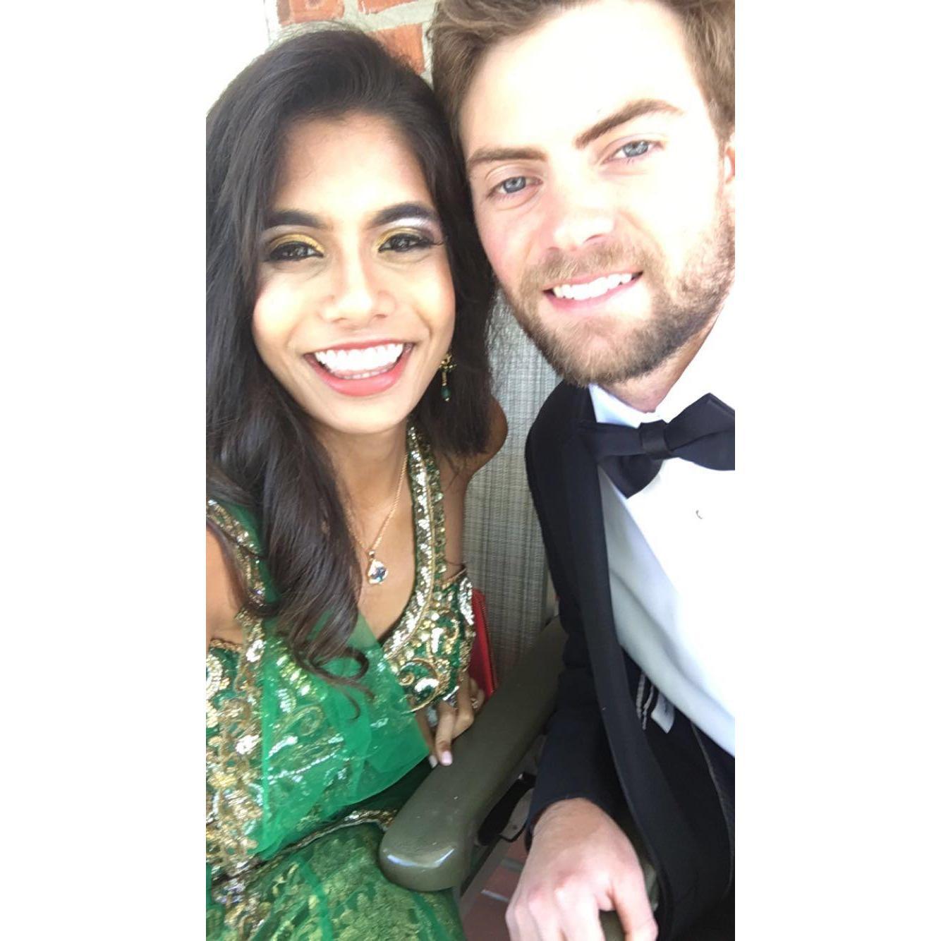 May 2017: Shaoleen and Colin attend Shaoleen's parents 25th wedding anniversary party!