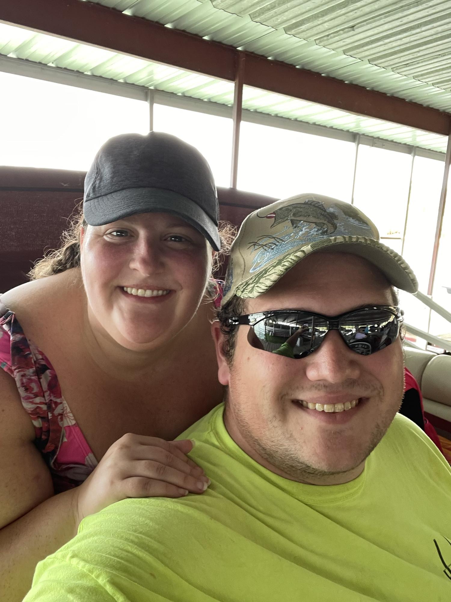 Caitlin’s first time at table rock lake!