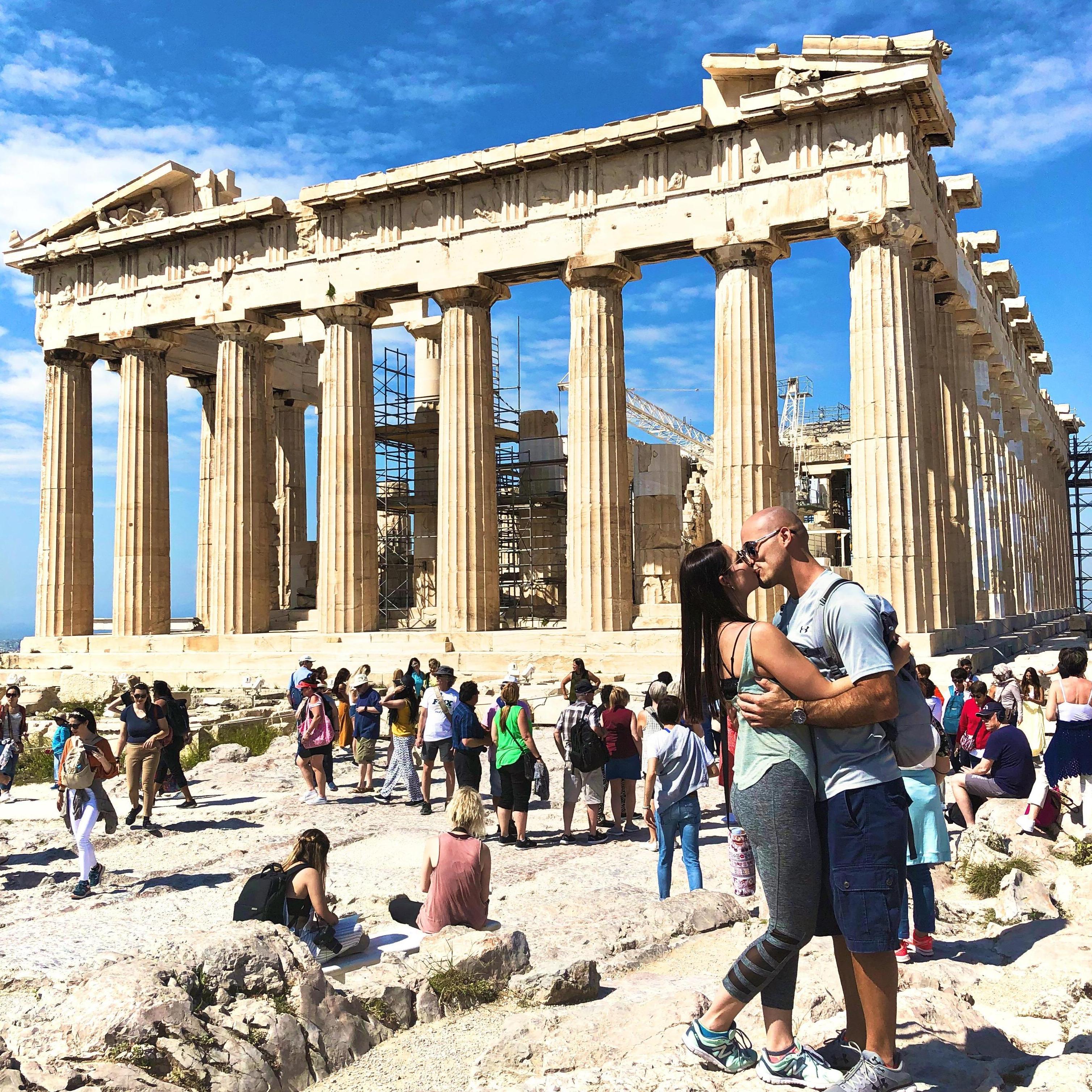 A few days before the engagement in Athens, Greece