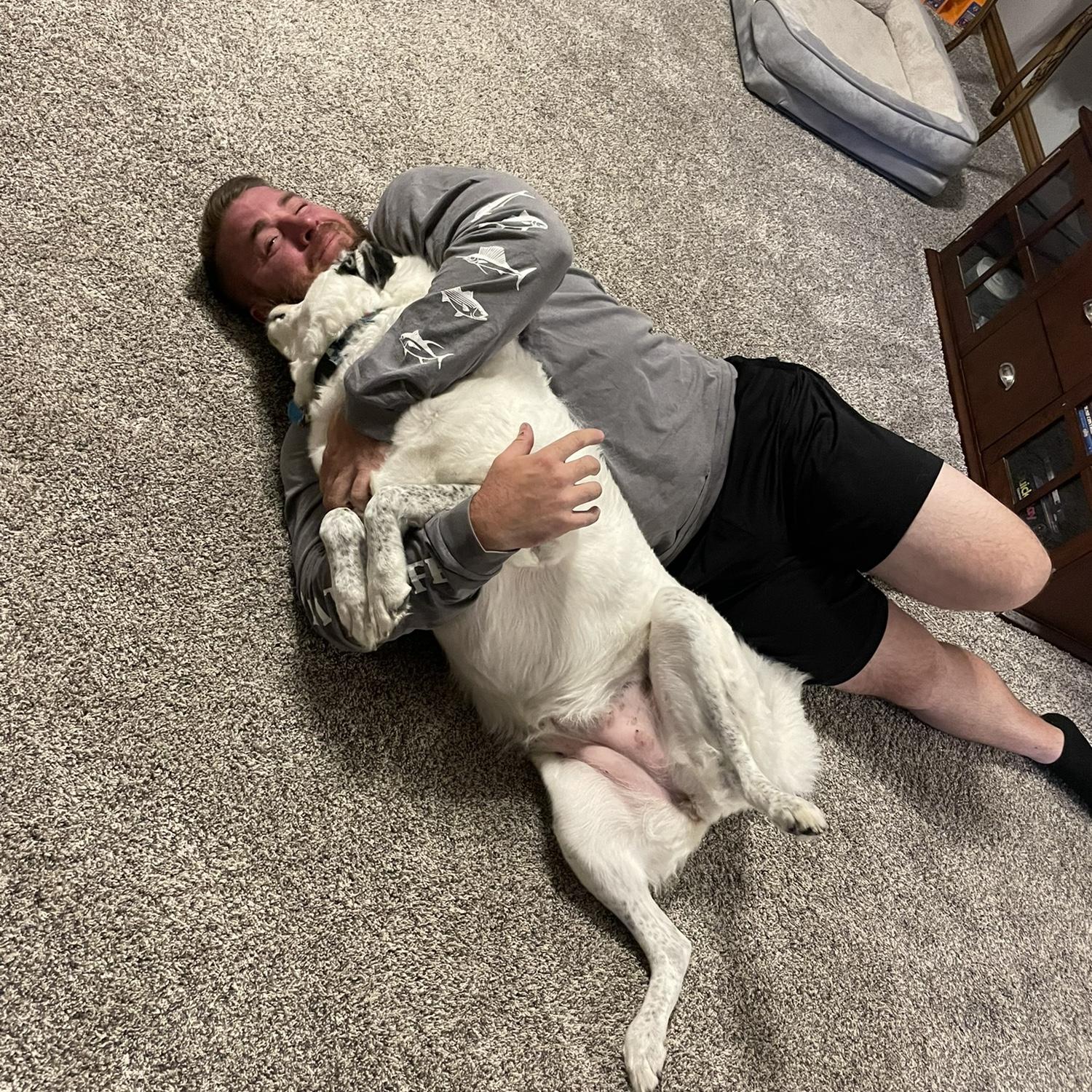 She loved him, maybe even more than me.