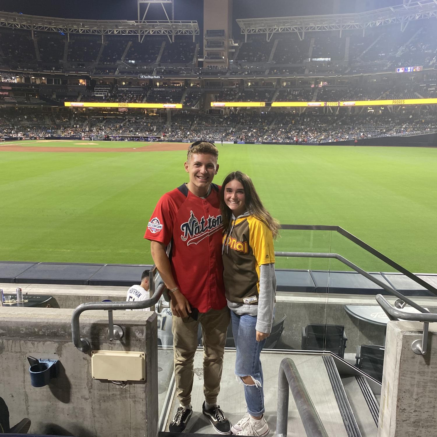 Whether Karli was up at school or not, one of their favorite things to do together is go to baseball games. Many were attended throughout these years in San Diego, Los Angeles, New York, plus more!