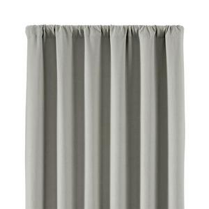 Wallace 52"x96" Grey Blackout Curtain Panel