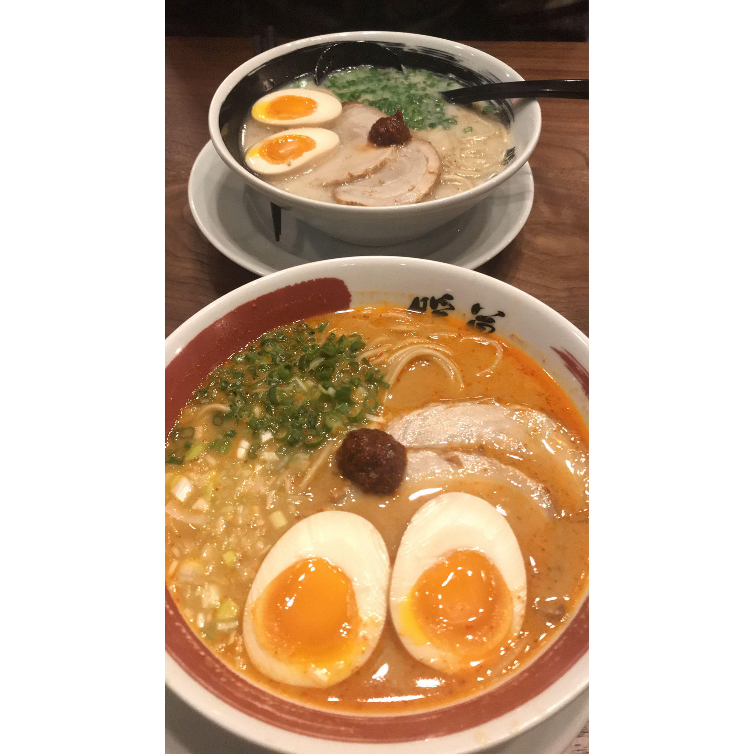 January 2018 - Our first date at Ramen Danbo