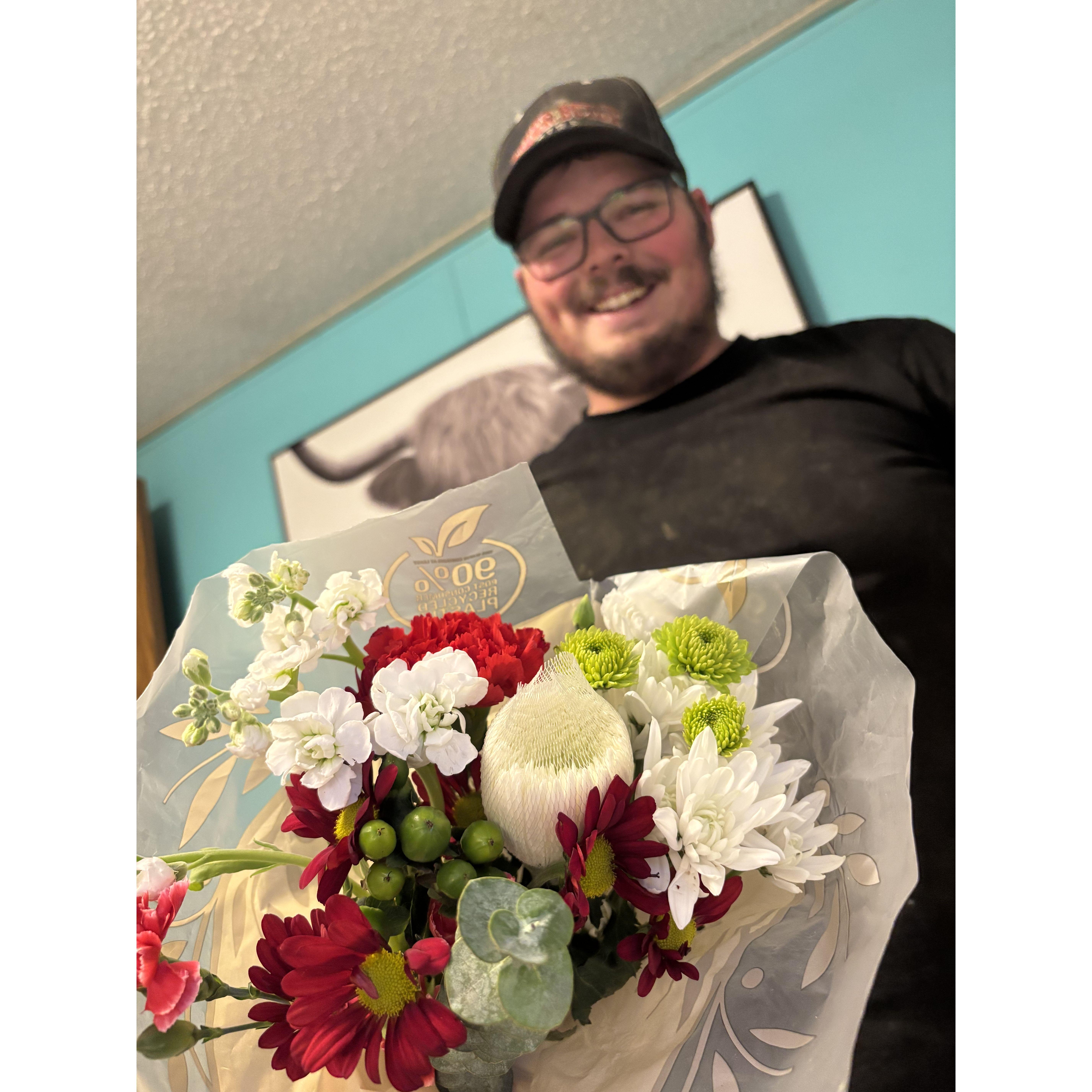 Just because flowers