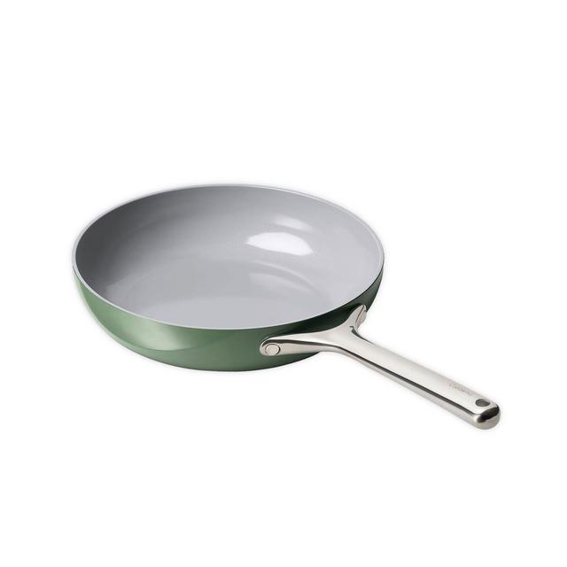 Caraway Ceramic Nonstick 10.5-Inch Aluminum Fry Pan in Sage