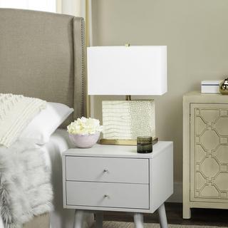 Delia Faux Alligator Table Lamp