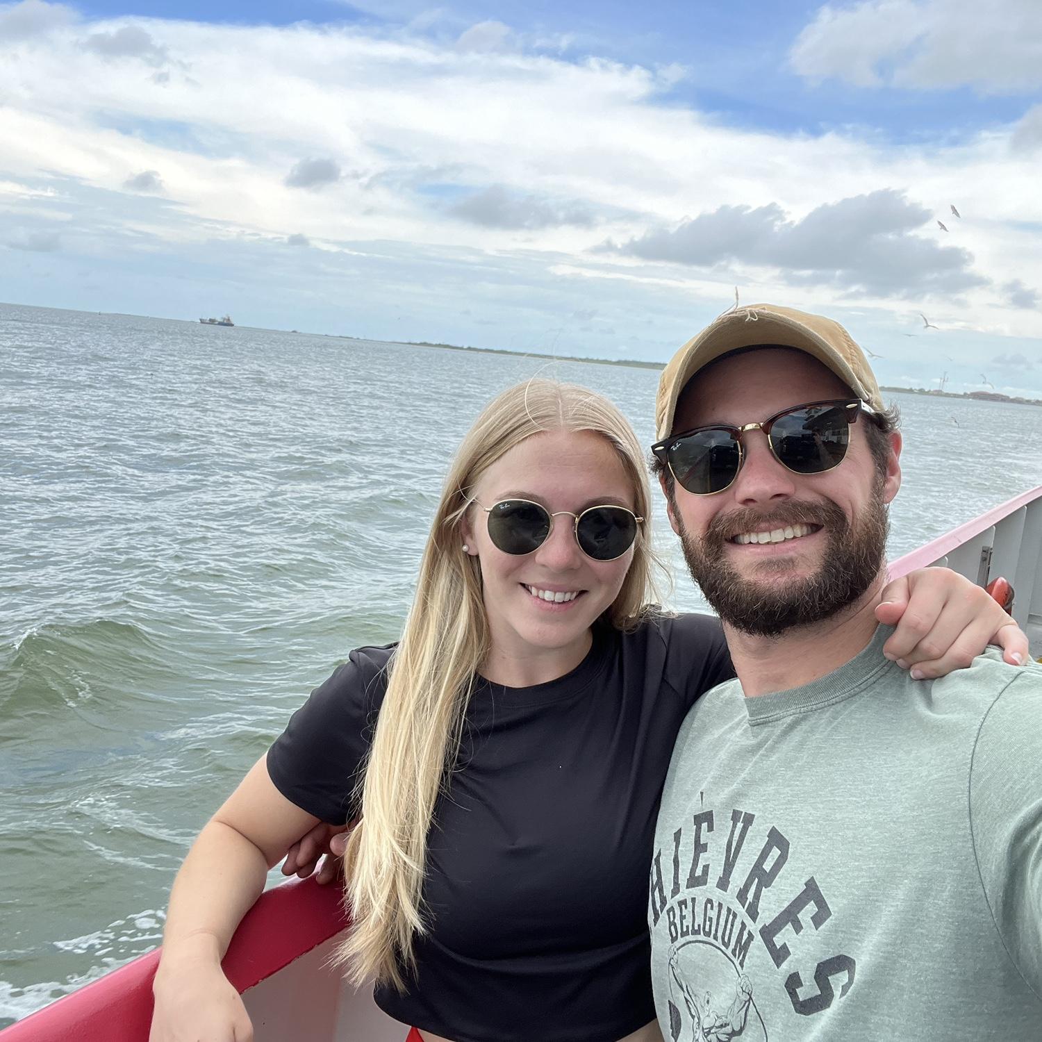 Ferry over to Port A