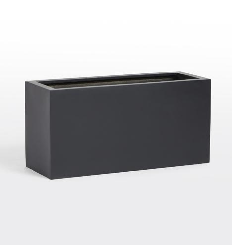 Modern Fiberstone Rectangle Planter