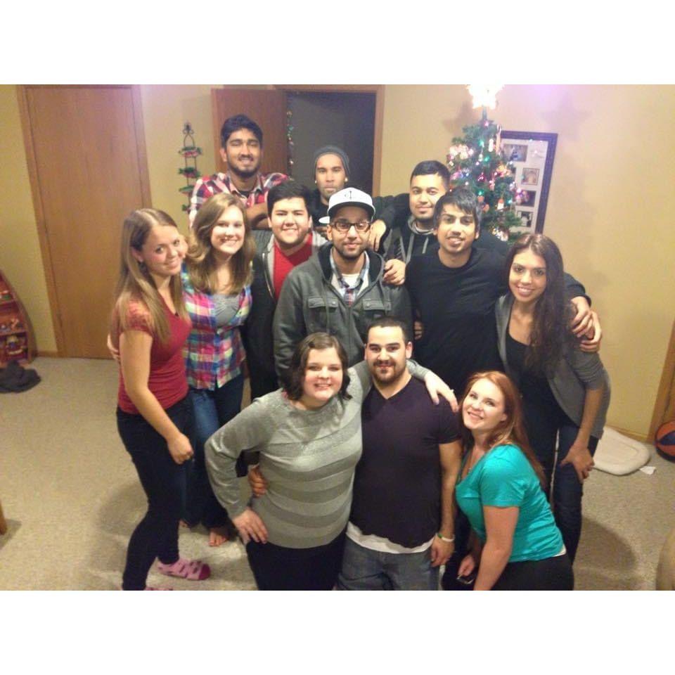 Christmas party back in the day!