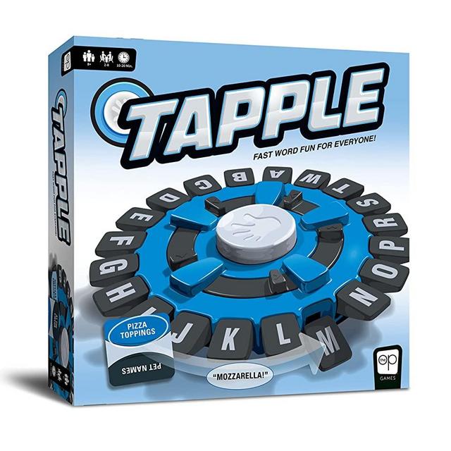 TAPPLE® Word Game | Fast-Paced Family Board Game | Choose a Category & Race Against The Timer to be The Last Player | Learning Game Great for All Ages