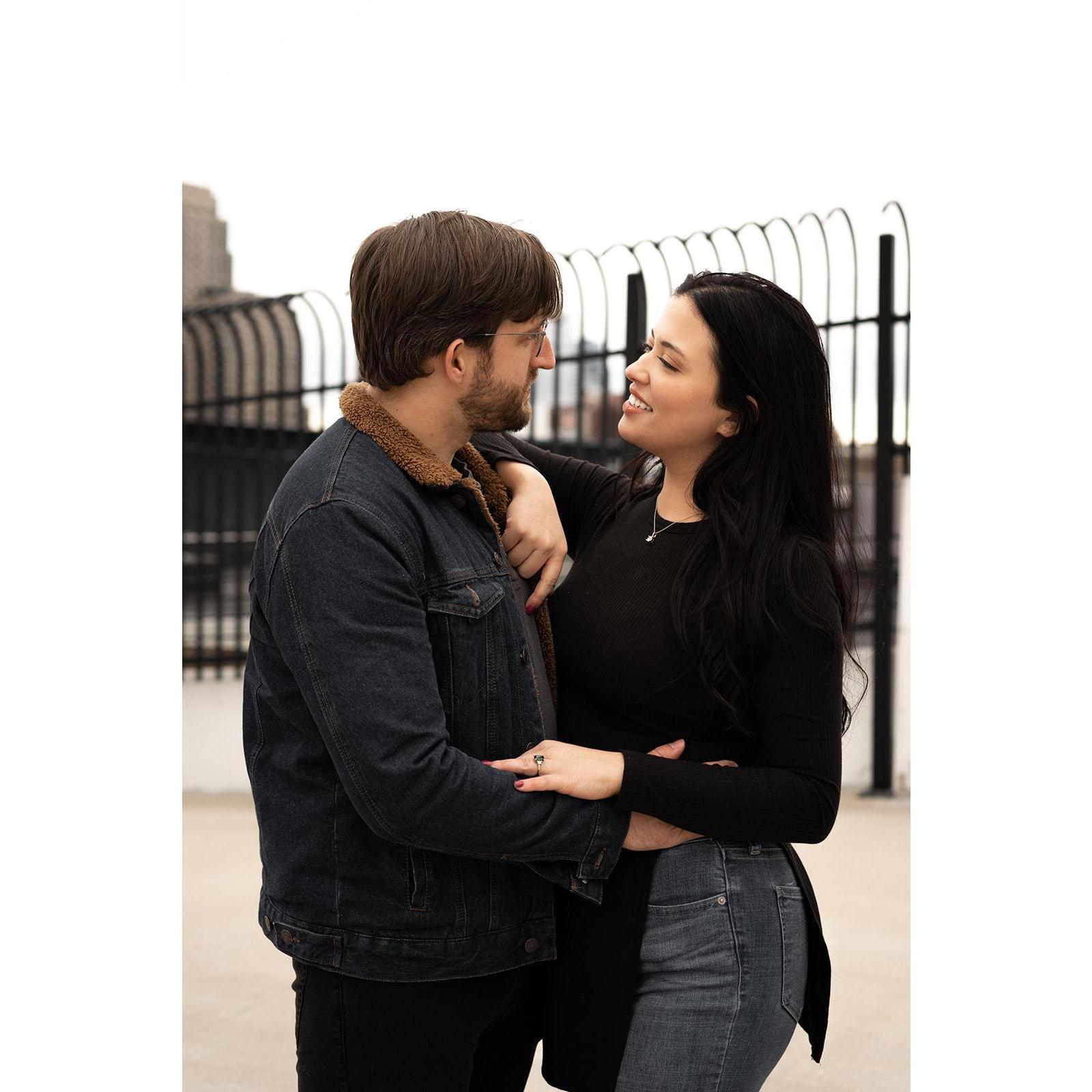 Our faves were taken on top of a parking garage in downtown GR.